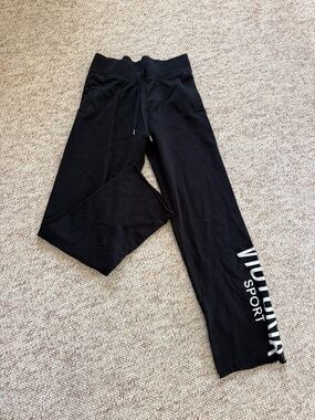 VICTORIA SPORT Raw Hem Sweatpants